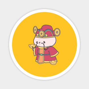 Loppi Tokki Dons Chinese Traditional Costume, Spreading Prosperity for Chinese New Year! Magnet